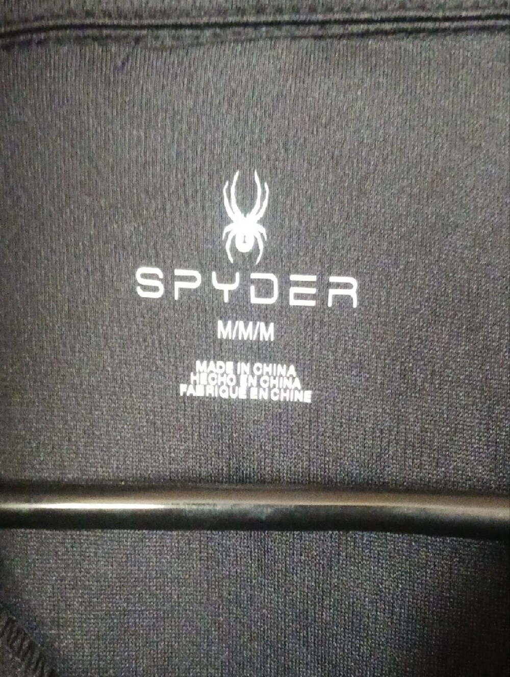 Spyder Black Logo Performance Top - Picture 2 of 10